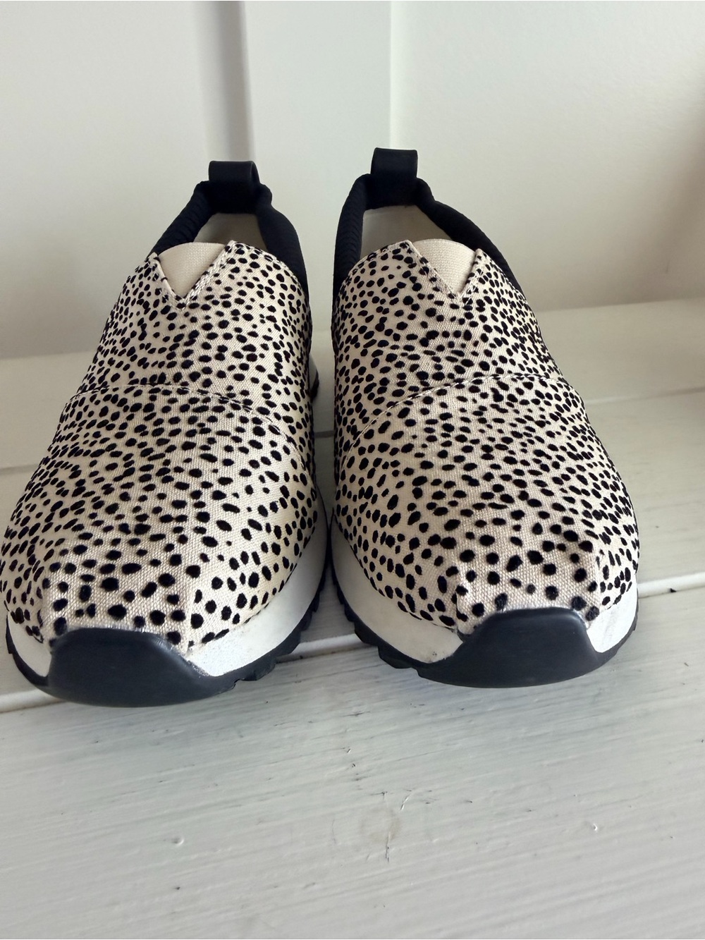 TOMS Alpargata Resident 2.0 Slip On Sneakers Cheetah Dot Patterned Size 8 - Picture 2 of 13
